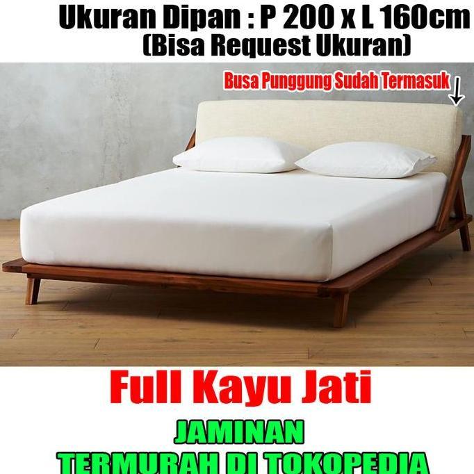 Terlaris Tempat Tidur, Dipan, Ranjang, Divan Lesehan Minimalis Kayu Jati Polos