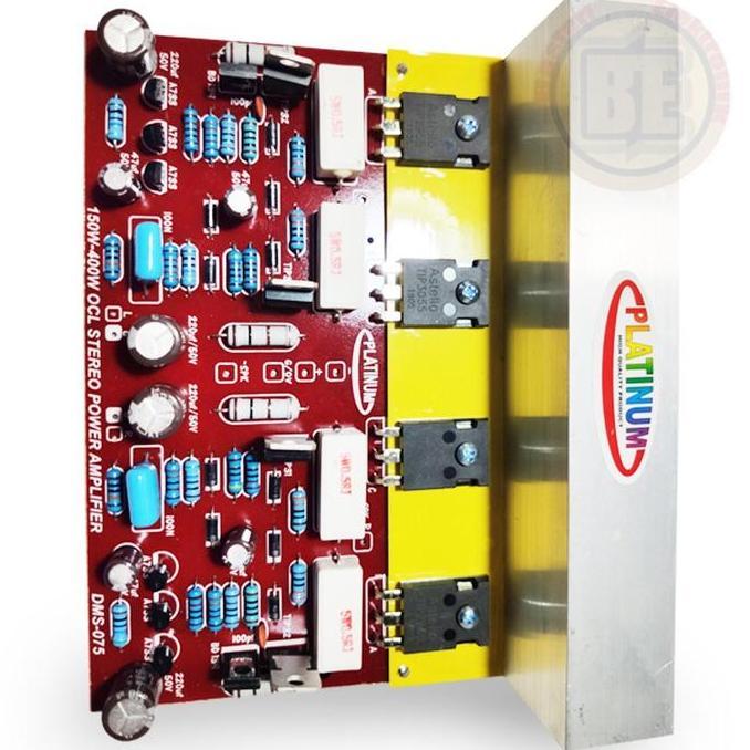 KIT Power Amplifier OCL Stereo 150-400 Watt TR TIP MOSPEC inum