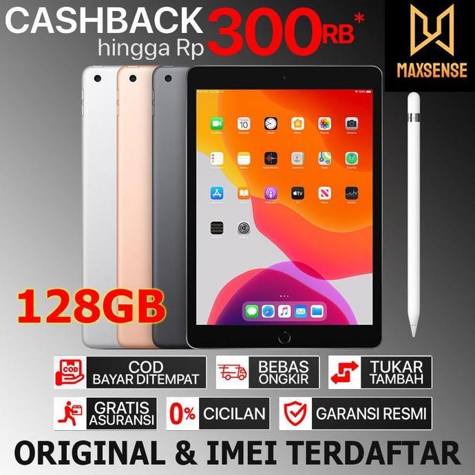 iPad 8 | 7 128GB 32GB Wifi Cellular Original | Gen 8th 7th Second