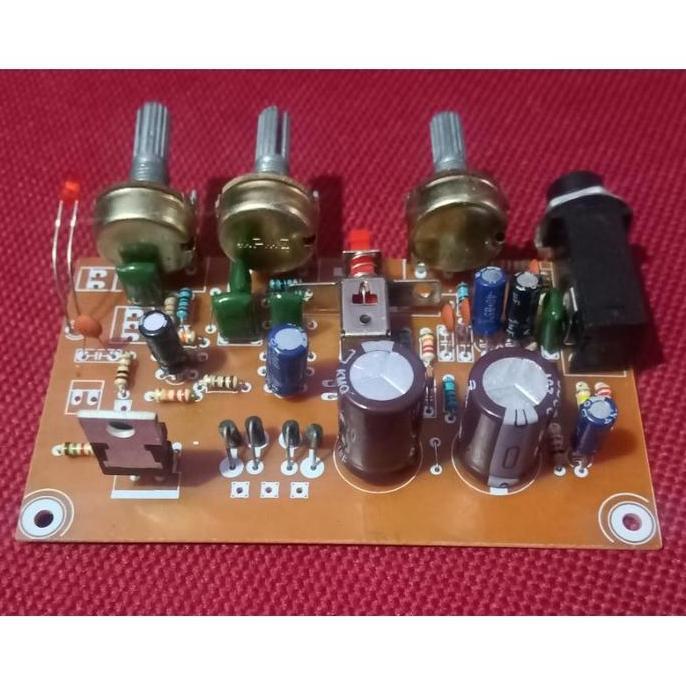 kit ampli gitar mini 15watt bisa aplikasi effek