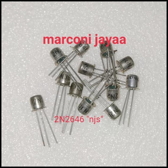 DISKON TRANSISTOR 2N2646 NJS 