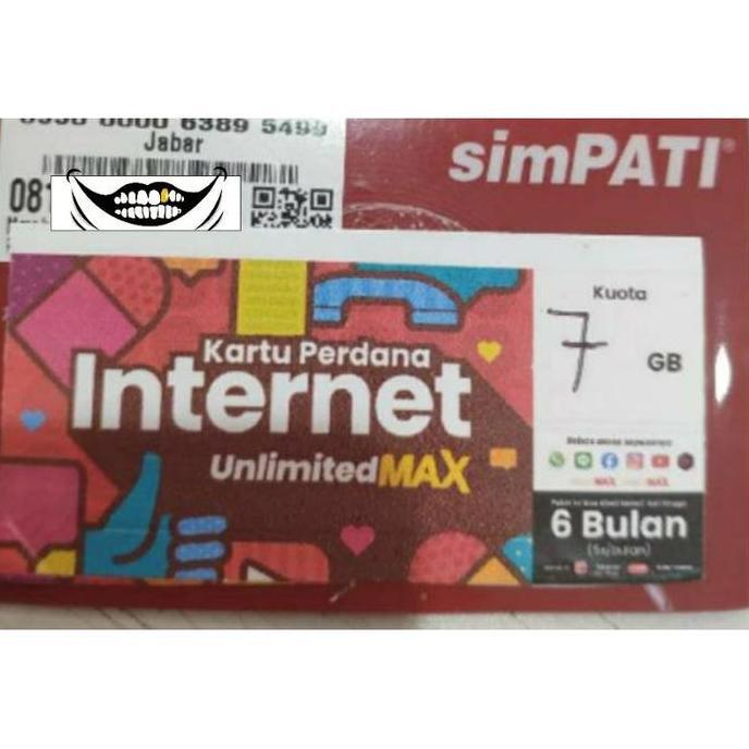 TELKOMSEL 7GB UNLIMITEDMAX