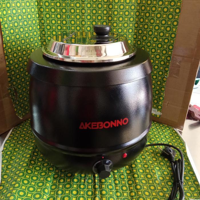 akebono soup warmer 10 ltr/tempat sup electrik akebono