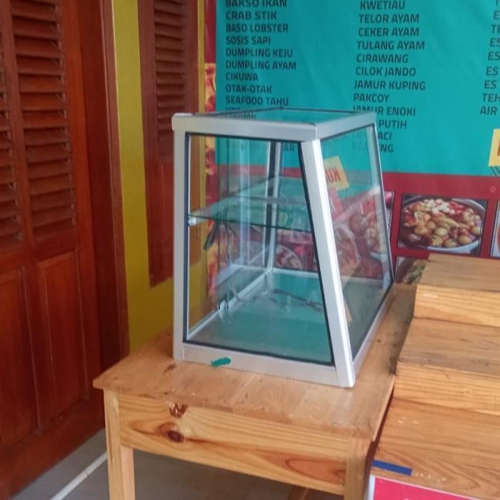 Etalase miring cocok buat warung kaca 5mm full