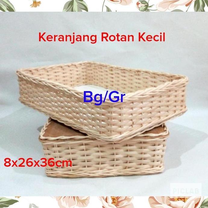 Keranjang / Parcel Rotan Kecil TD