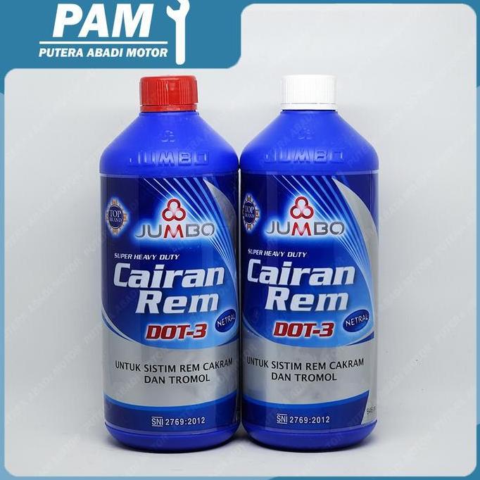 Minyak rem Jumbo 1 liter Dot 3 Neutral Original
