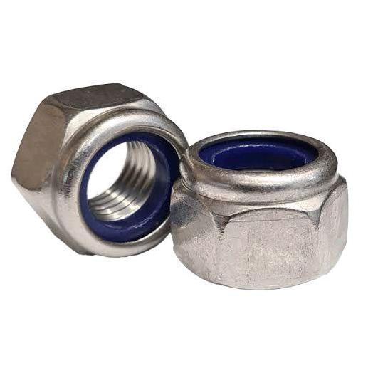 Mur Lock Nut Stainless Ss316  M12 / Mur Nylon 12Mm Ss316 Restock
