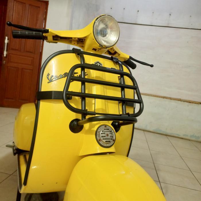Front Rack Vespa Px Exlusive Excel Super Dll Aksesoris Vespa Clasik Original Dan Terpercaya
