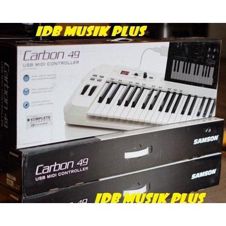 TERBARU KEYBOARD CONTROLLER SAMSON CARBON49 CARBON 49 GARANSI RESMI