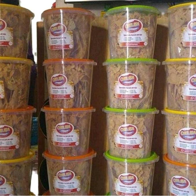 aneka peyek teri/kacang/rebon/cabe Snacks Camilan