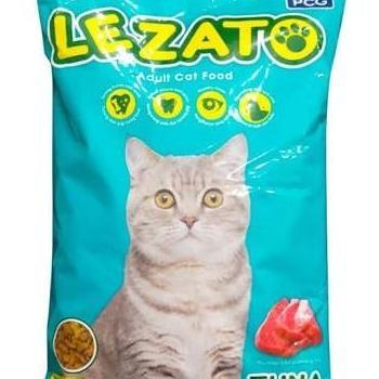makanan kucing lezato 1kg frespack lezato cat food dry cat food lezato