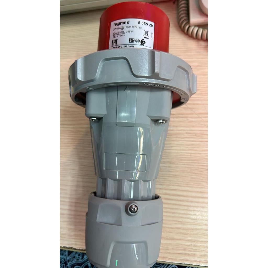 Legrand Straight Plugs 63A 5 Pin 555529