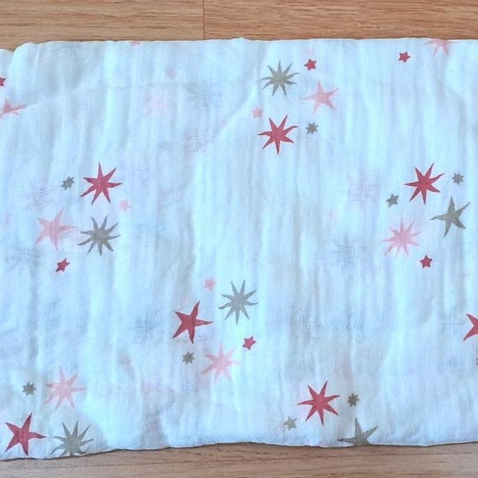 KainBedongBayiMuslinSwaddleBambooCotton