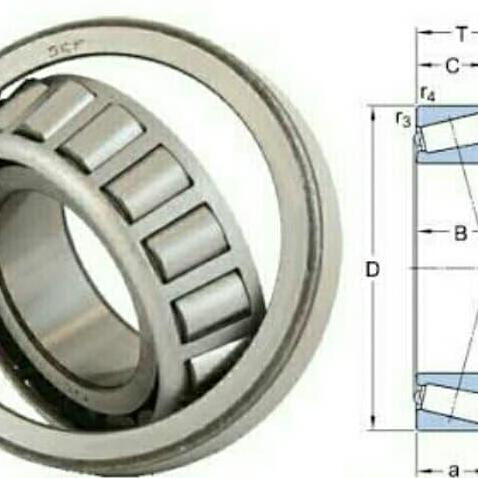 Bearing 30204 Bearing As Gardan Motor Roda Tiga Viar Kaisar Appktm Dll