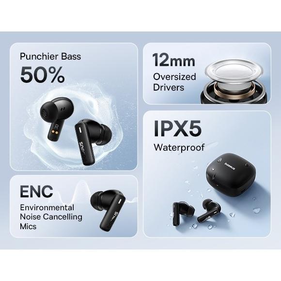 Terbaru Baseus Bowie E19 E20 E20S Tws Enc True Wireless Earbuds