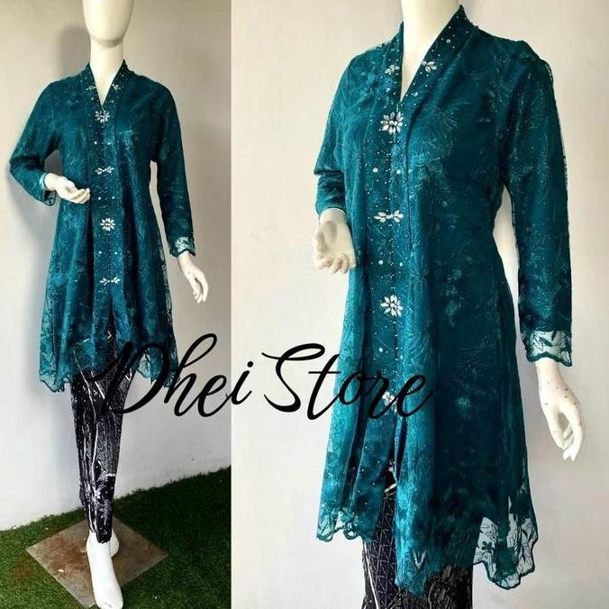 Dress Kebaya Kartini  / Kebaya Modern Elegan  / Kebaya Wisuda Kondagan Tille NS
