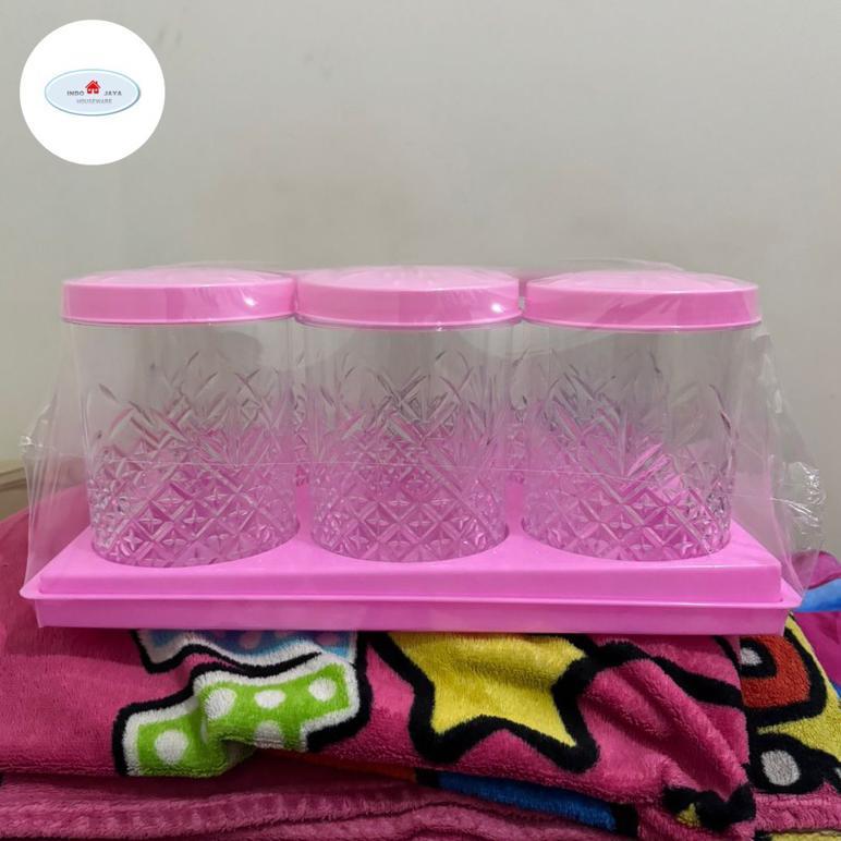 HUTAYAPROJECT TOPLES DRAT CLOVER SET ISI 6 + NAMPAN / TOPLES LEBARAN / TOPLES HAMPERS / TEMPAT PENYI