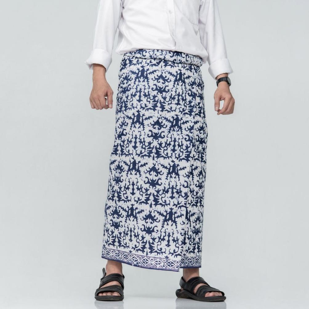 HU - Sarung Batik Cap Warna Cerah Halus Lembut Tebal Kain Katun Premium Santri Pria Wanita Dewasa