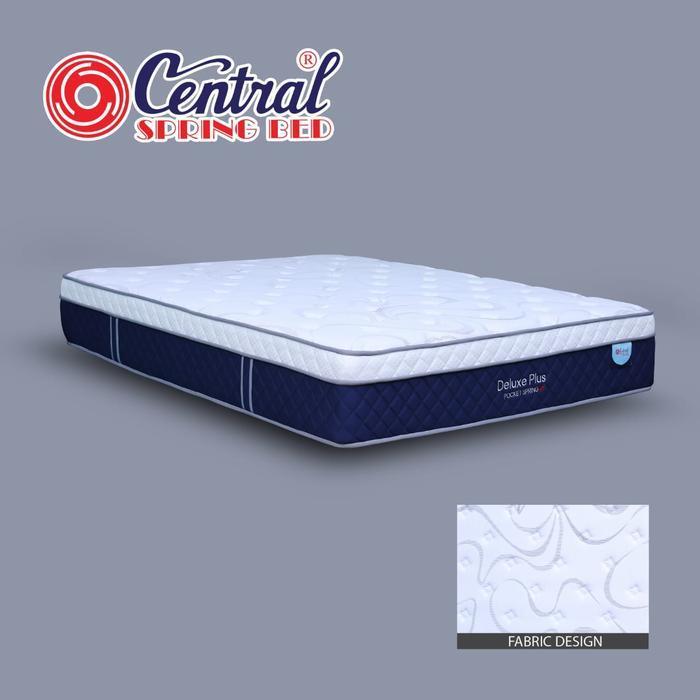 kasur springbed central deluxe plus pocket 180x200