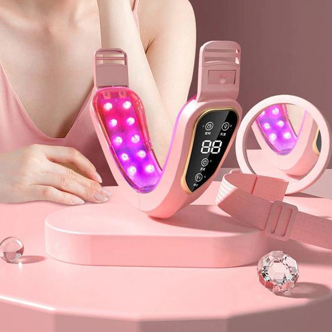 alat pijat penirus wajah dagu alat pengencang dagu V shape penirus