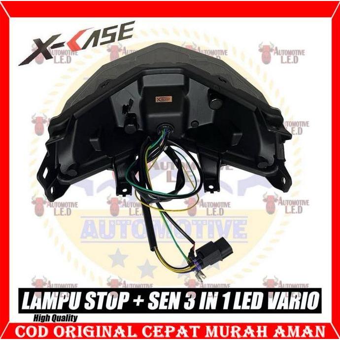 KANJALO LAMPU BELAKANG STOPLAMP VARIO 125/150VARIO 125 NEW 150 NEW STOPLAMP RUNNING XCASE STOPLAMP V