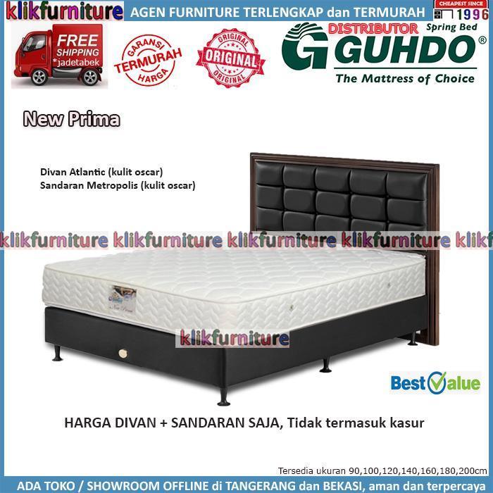 Divan + Sandaran (180x200cm) Guhdo Springbed Atlantic Metropolis