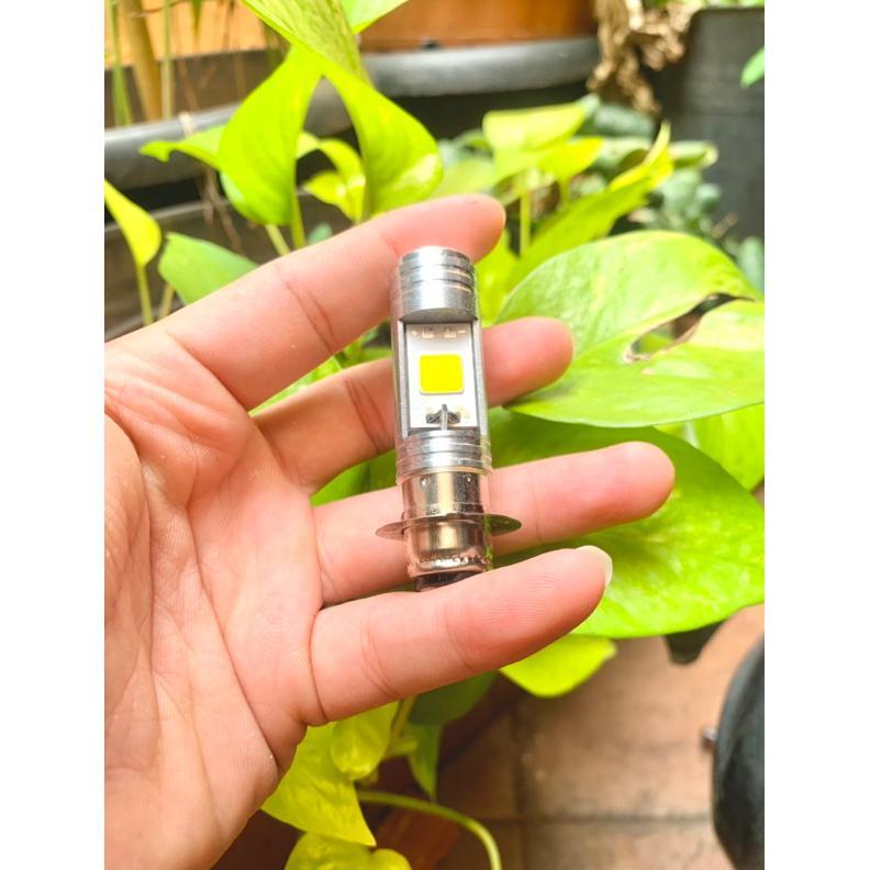 Ready Lampu Depan Led 2 Sisi H6 AC / DC 12-24v 8w Motor Bebek Matic Vario mio Beat Supra Satria fu A