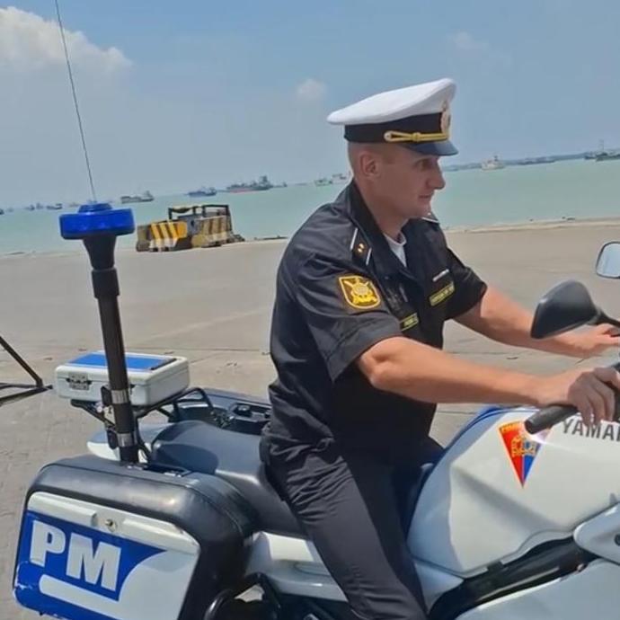 NEZGEFIG strobo patwal model stik/ tiang utk motor