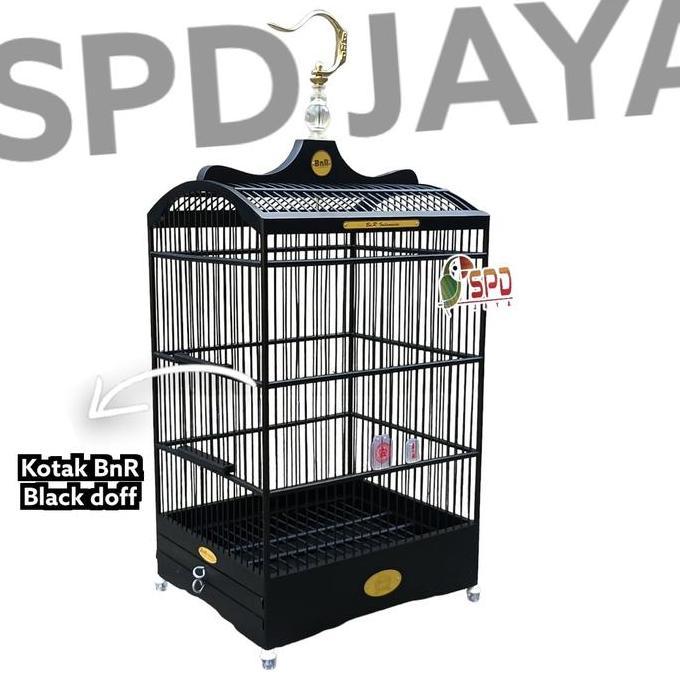 PROMO - SANGKAR KOTAK BnR BLACK DOFF