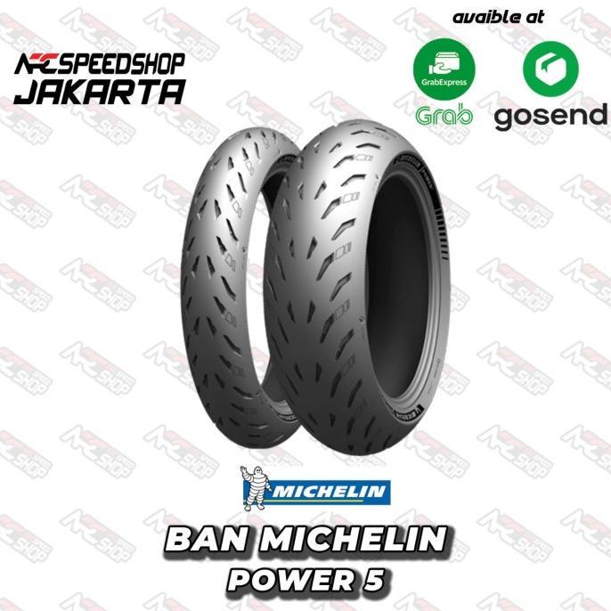 Ban Michelin Power 5 120/70-17 & 160/60-17 Rear & Front #Orinal