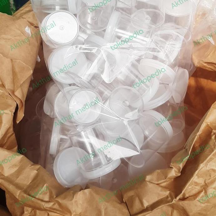 pot plastik 50cc murah / pot urine plastik / pot salep / pot obat