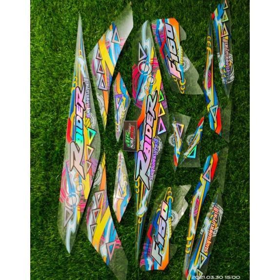 Strig Satria Fu 150 Faselift Transparan Hologram 2014