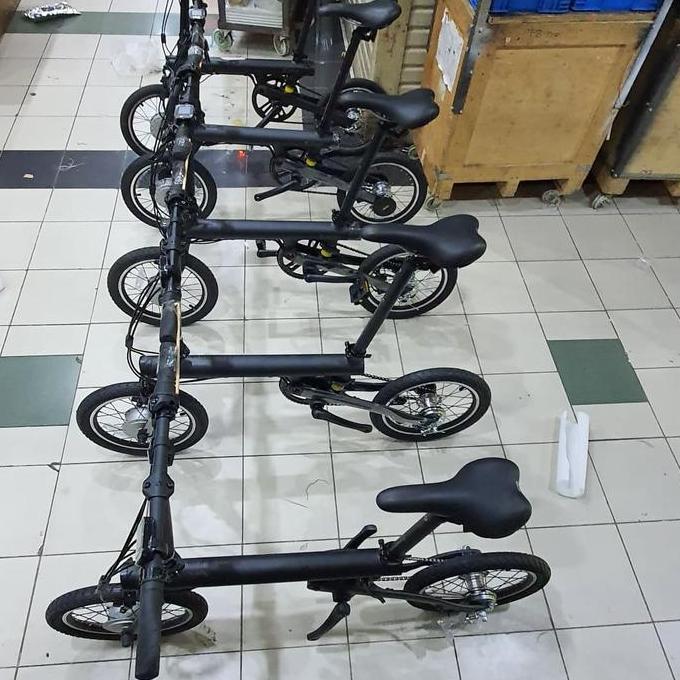 NEZGEFIG Xiaomi QiCycle ready stok sepeda lipat pintar elektrik canggih