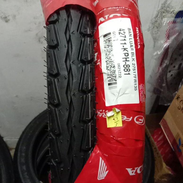 BAN HONDA 275-17 TUBETYPE KPH FEDERAL BAN LUAR BELAKANG MOTOR BEBEK SUPRA KARISMA REVO BLADE SMASH V