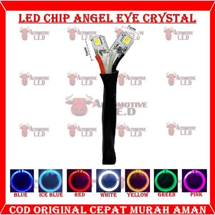 VASRUFK ORIGINAL LED CHIP RING KRISTAL LED CHIP ANGEL EYE KRISTAL SHROUD 2,5 INC DAN 3 INC LED RING 