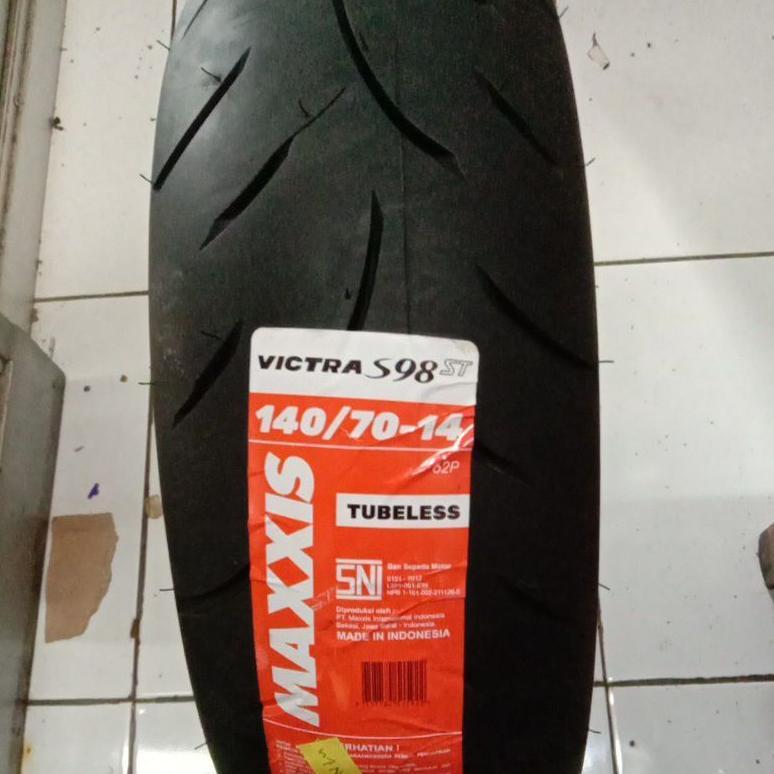 140/70-14 BAN MAXXIS VICTRA S98ST TUBELESS BAN MOTOR MATIC X-MAX BELAKANG MAXIS 140 70 RING 14 TUBLE