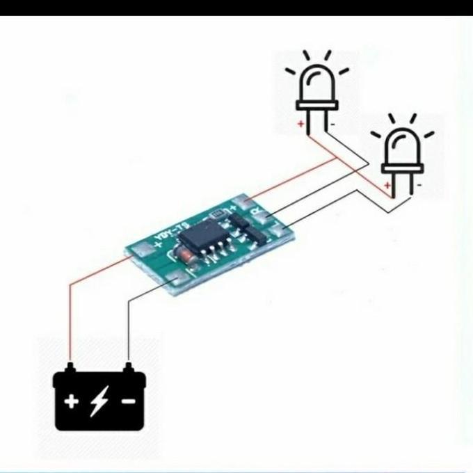 Modul Led Flip Flop SMD 12 Volt 2 Ampere