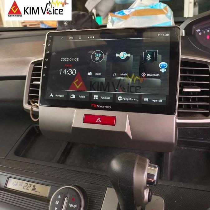 Head Unit Android Nakamichi Oem Honda Freed 10 Inch Soket Pnp