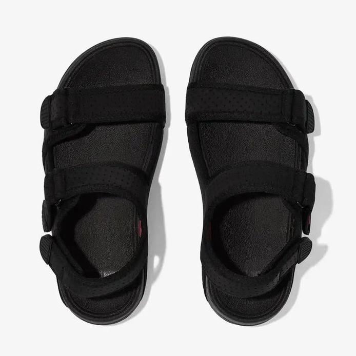 Ready Fitflop Gogh Moc WR PERF BS GE3-A23 Original Men's Slide - Black