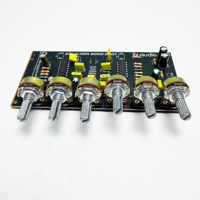 ZHAMBIRE TONE CONTROL KIT EQUALIZER MONO 6 POTENSIO