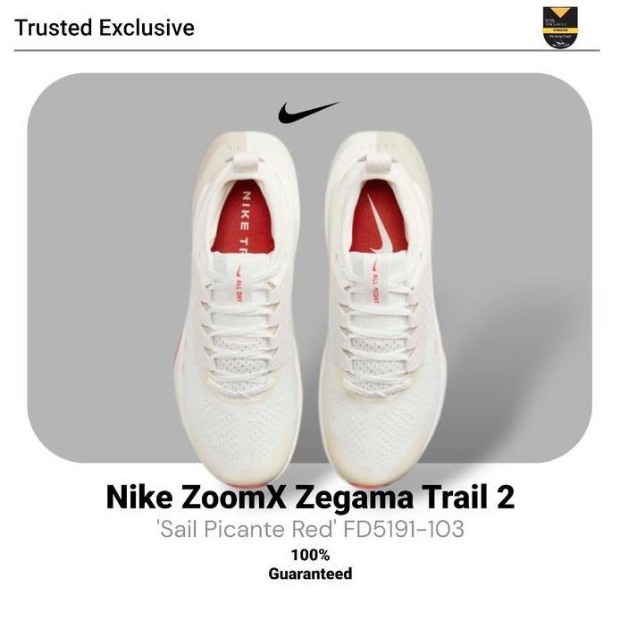 Ready Nike ZoomX Zegama Trail 2 'Sail Picante Red' FD5191-103