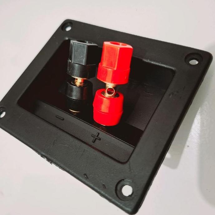 KOQOZIE Terminal Box Speaker Binding Post Emas Aksesori - Accessories Speker