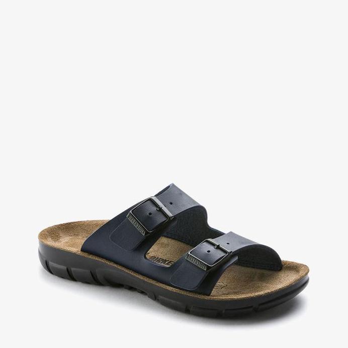 Ready Birkenstock Bilbao Sandal Pria Original Leather-Blue