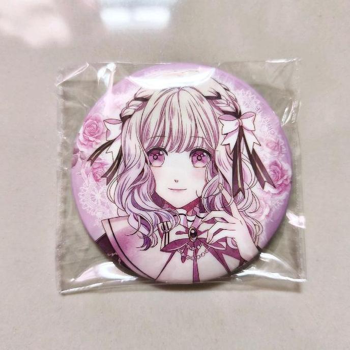 Ready Official Merch Diabolik Lovers Yui Komori 75mm Badge Yui Princess Collection II Pin Anime Ori