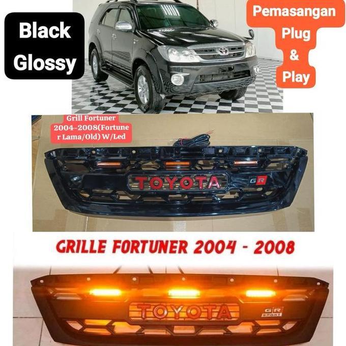 Gril Grill Grille Depan Fortuner Lama/Old 2004 2006 2007 2008 Awal & Fortuner Baru/New 2008 Akhir 20