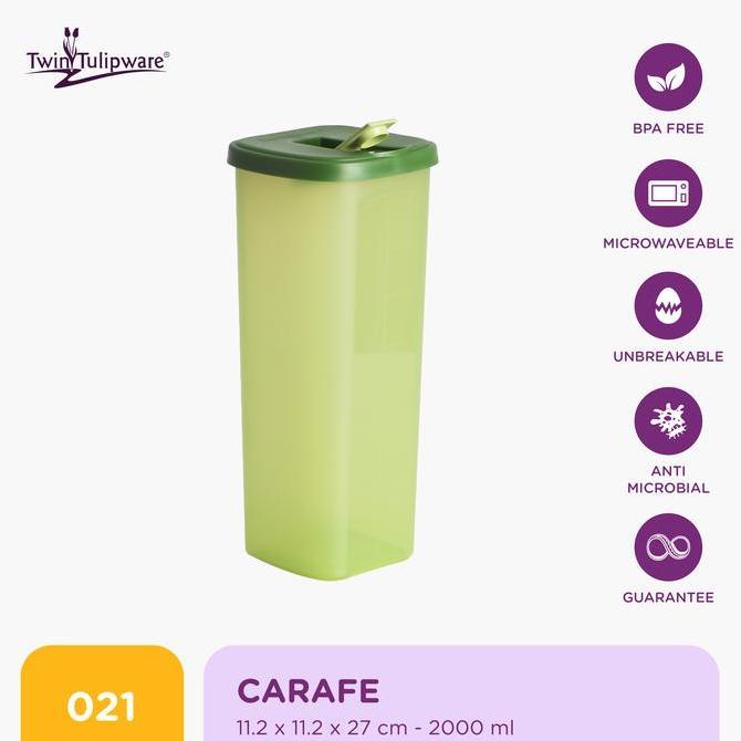 Carafe Twin Tulipware
