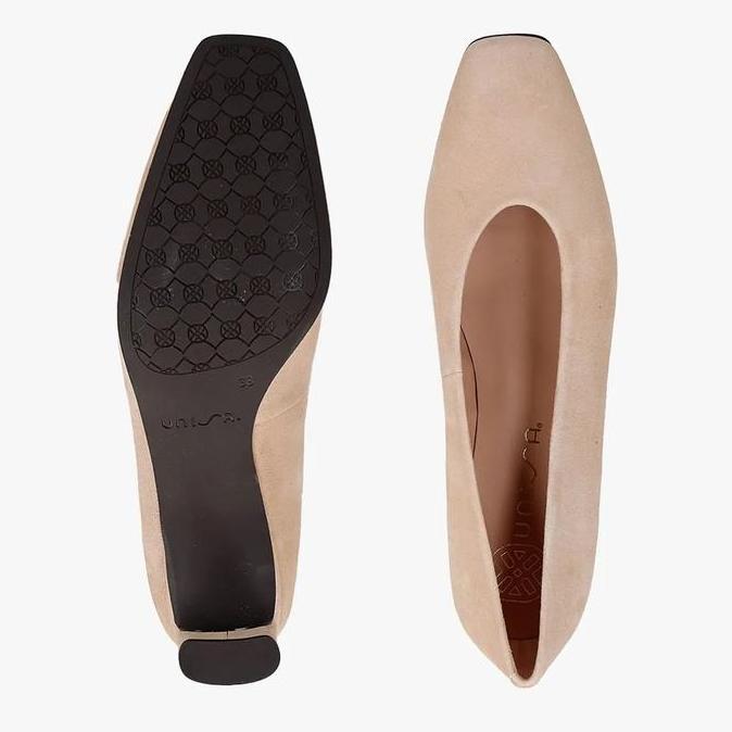 Ready UNISA LUCOLI By Linea Original Sepatu Heels Wanita Leather - Natural