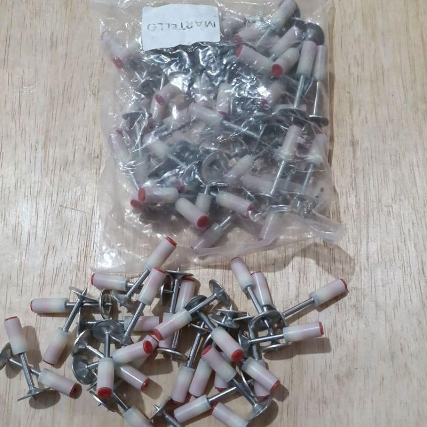 Mata Paku Peluru Ramset Mini 50Pcs Dan 100Pcs Martello