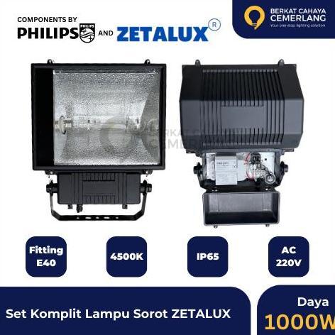 Lampu Hpit 1000W Zetalux Komplit