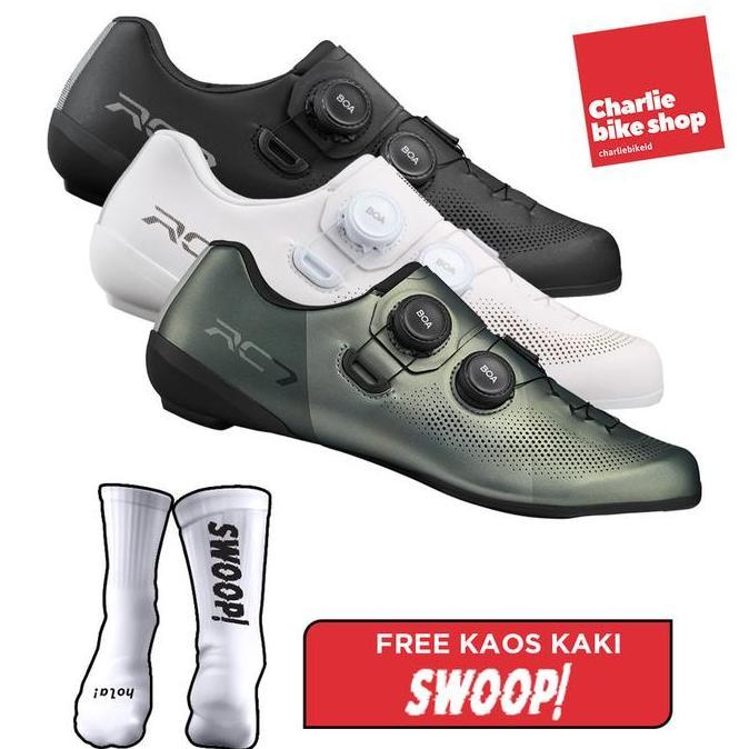 TERLARIS SEPATU SEPEDA ROADBIKE SHIMANO SH - RC703 WIDE